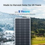 Renogy 100W Monocrystalline Solar Panels - 2-Pack