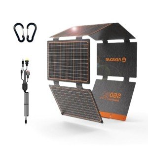 FlexSolar 60W Portable Solar Charger - Waterproof & Foldable