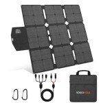 120W Foldable Solar Panel for Camping and RV