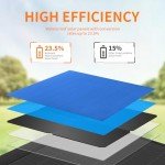 Keshoyal 60W Portable Solar Panel for Camping