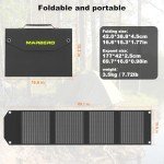 Marbero 100W Foldable Solar Panel Charger