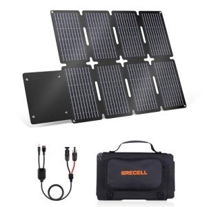 GRECELL 80W Portable Waterproof Solar Charger