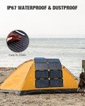 GRECELL 80W Portable Waterproof Solar Charger