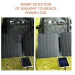 15W Portable USB Solar Charger for Camping