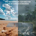 15W Portable USB Solar Charger for Camping