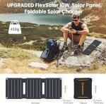 15W Portable USB Solar Charger for Camping
