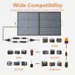110W Portable Waterproof Solar Charger for Outdoors