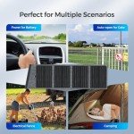 Renogy 30W Portable Solar Charger for Outdoor Adventures