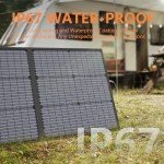 110W Portable Waterproof Solar Charger for Outdoors