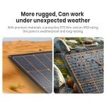 FlexSolar 120W Foldable Solar Panels for Outdoor Use