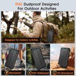 BLASOUL 49800mAh Solar Power Bank - Wireless Charger