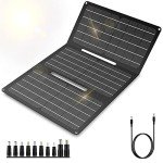 30W Portable Foldable Solar Charger for Camping