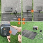 30W Portable Foldable Solar Charger for Camping