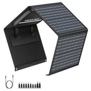 40W Portable USB Solar Charger for Outdoor Use