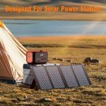 40W Portable USB Solar Charger for Outdoor Use