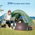 Portable Solar Power Station with Solar Panel