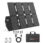 SOKIOVOLA 100W Portable Foldable Solar Panel Kit