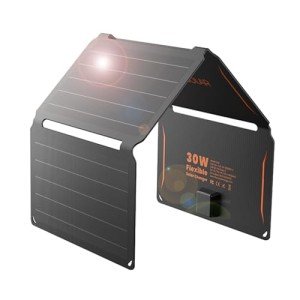 FlexSolar 30W Portable Solar Charger for Adventures