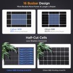 Callsun 400W Bifacial Solar Panel 2-Pack