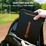 FlexSolar 30W Portable Solar Charger for Adventures
