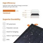 60W Foldable High Efficiency Portable Solar Panel