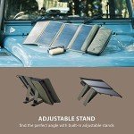 28W Portable Solar Charger with Dual USB Ports