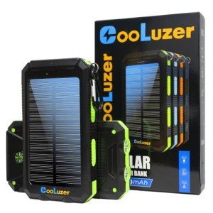High-Capacity Solar Power Bank with Fast Charging