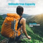 Miady 10000mAh Wireless Solar Power Bank Charger