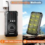 WONGKUO 49800mAh Solar Power Bank with Fast Charging