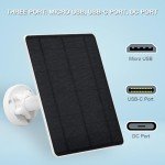 5W Solar Panel Charger for Security Cameras
