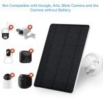 5W Solar Panel Charger for Security Cameras