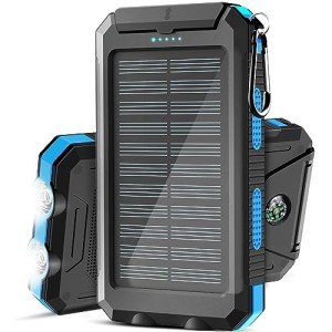 Portable 38800mAh Solar Power Bank Charger