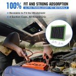 ECO-WORTHY 7.5W Waterproof Solar Car Battery Charger