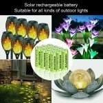 High Capacity Ni-MH AA Rechargeable Batteries for Solar Lights