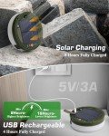 100m Solar String Lights with USB Rechargeable Battery