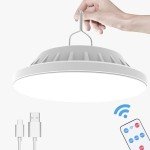 Solar Camping Lantern - 4000LM Waterproof LED Light