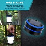 Kizen Solar LED Camping Lantern - USB Rechargeable