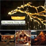 TuoPuLife Solar Fairy String Lights - 39.4ft, 150 LEDs