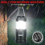 Rechargeable LED Solar Camping Lantern 4-Pack