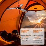 3-in-1 Solar Camping Lantern and Flashlight