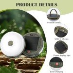 Sutaig 4-in-1 Solar Camping String Lights 39.4ft