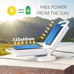 Rechargeable Solar Camping LED Lantern with Adjustable Brightness