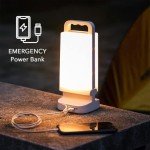 Rechargeable Solar Camping LED Lantern with Adjustable Brightness