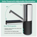 JINHODY 8000mAh Solar Camping Lantern with USB Charging