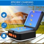 Sinvitron Solar Camping Lantern with 5 Light Modes