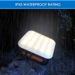 Sinvitron Solar Camping Lantern with 5 Light Modes