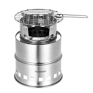 Portable Stainless Steel Camping Wood Stove