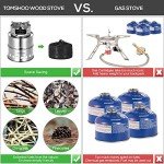 Portable Stainless Steel Camping Wood Stove