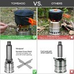 Portable Stainless Steel Camping Wood Stove