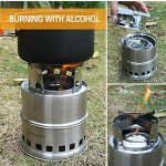 Portable Stainless Steel Camping Wood Stove